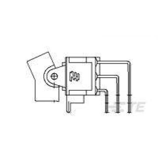 TE Connectivity 1-1571986-1 TE AMP Toggle Pushbutton and Rocker Switches 1 ks Bag