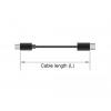 Delock USB kabel USB 3.2 Gen1 USB-C ® zástrčka, USB-C ® zásuvka 2.00 m černá 85542