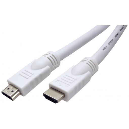 Value HDMI kabel Zástrčka HDMI-A, Zástrčka HDMI-A 15.00 m bílá 11.99.5715 standardní HDMI HDMI kabel