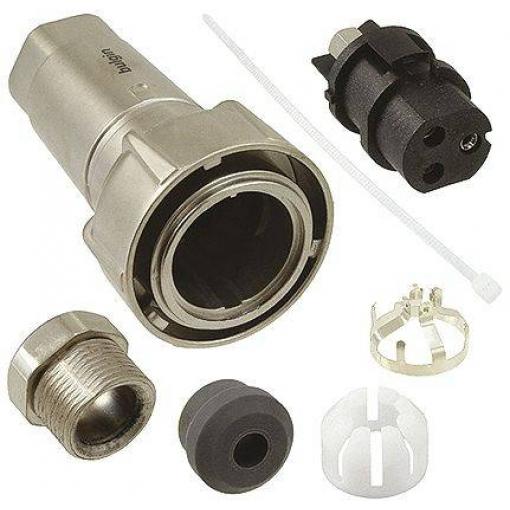 Bulgin PXM7010/03S/ST/1315/SN kulatý konektor DIN, 1 ks