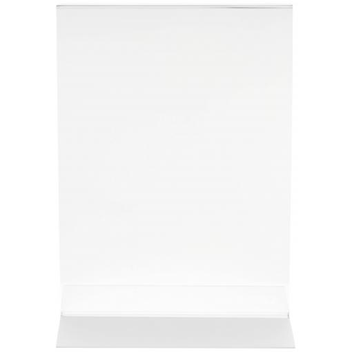 Deflecto 47801 Classic Image® stolní stojan Použití pro formát papíru: DIN A4 na výšku transparentní 12 kusů/balení 12 ks