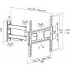 LogiLink BP0014 TV držák na zeď 81,3 cm (32) - 139,7 cm (55) naklápěcí, nakláněcí
