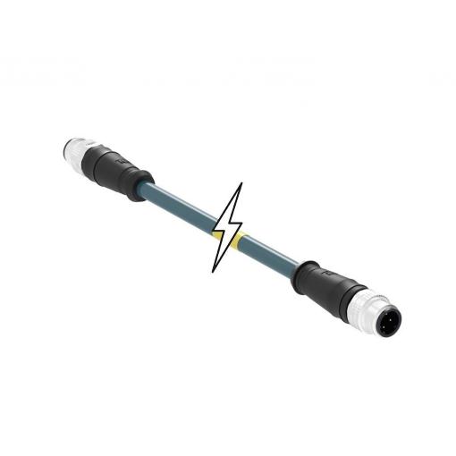 Molex Molex WOD Industrial Solution upravený zástrčkový konektor pro senzory - aktory, 1300480326, 1 ks