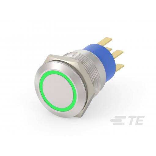 TE Connectivity TE AMP Illuminated Pushbutton Switches, 5-2213767-4 1 ks