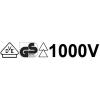 Cimco Cimco Werkzeuge šroubovák plus/minus VDE, velikost SL/PH 1, délka 80 mm
