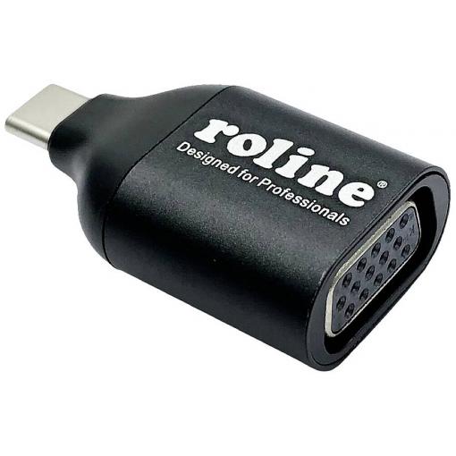 Roline 12.03.3228 USB-C® / VGA adaptér černá 0 mm