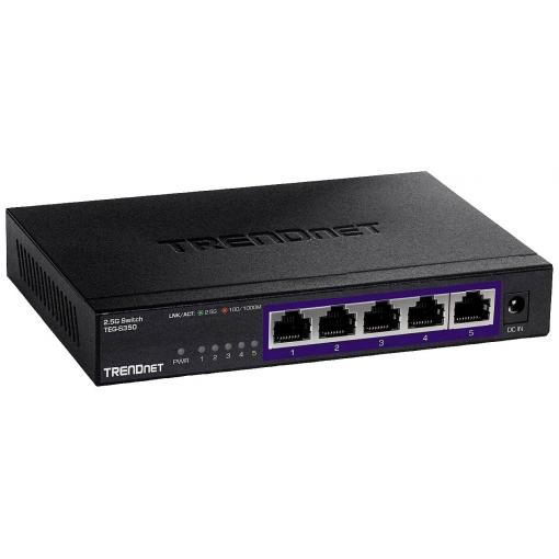 TrendNet TEG-S350 TRENDnet TEG S350 - Switch - unmanaged - 5 x 100/1000/2.5G síťový switch