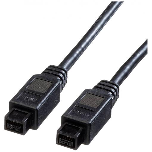 Roline Firewire kabel 1.80 m černá