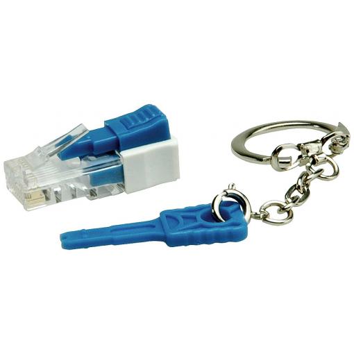 Roline 21.17.3067, RJ45 konektor, transparentní, 1 ks