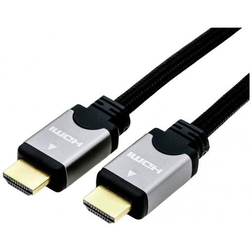 Roline HDMI kabel Zástrčka HDMI-A, Zástrčka HDMI-A 3.00 m vícebarevná 11.04.5852 standardní HDMI HDMI kabel