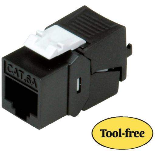 Roline RJ45 vestavný modul Keystone CAT 6A 1 ks