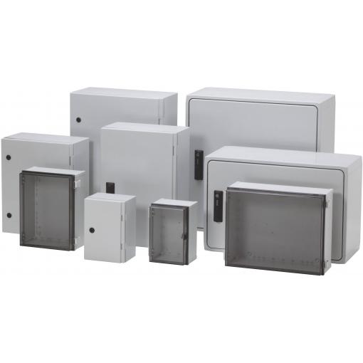 Fibox CAB PC 304018 G skřínka na stěnu, instalační rozvodnice 300 x 400 x 180 polykarbonát šedobílá (RAL 7035) 1 ks