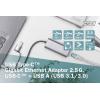 Digitus DN-3028 síťový adaptér 2.5 GBit/s USB, USB 3.0, USB 3.1, USB 3.2 (Gen 1x1) , USB-A