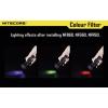 NiteCore NITNFG60 barevný filtr MH40, TM11, TM15, EA8 a kapesní svítilny o Ø 59 - 62 mm zelená