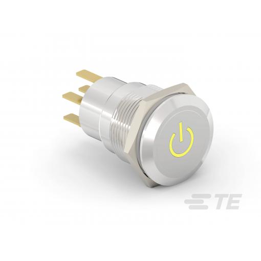 TE Connectivity TE AMP Illuminated Pushbutton Switches, 7-2213766-0 1 ks