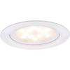 Paulmann 93554 Micro Line LED vestavné svítidlo, LED, pevně vestavěné LED, 4.5 W, bílá, sada 3 ks