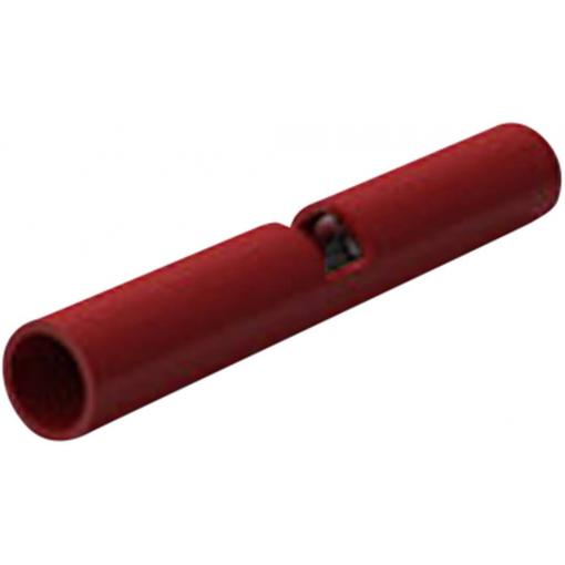 Smršťovací pájecí spojky TE Connectivity 320559, 0,25 - 1,6 mm² s průzorem, červená
