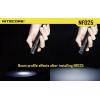 NiteCore NITNFD25 difuzor EC1, EC2, EA1, EA2, MT2C, P12, SRT3, SRT5 a kapesní svítilny o Ø 25 mm