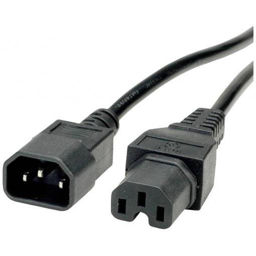 Value 19.99.1123 napájecí kabel černá 3.00 m