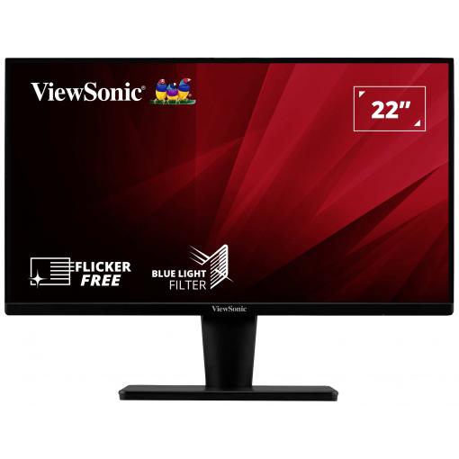 Viewsonic VA2215-H LED monitor 54.6 cm (21.5 palec) Energetická třída (EEK2021) F (A - G);1920 x 1080 PixelFull HD5 msVGA, HDMI™, jackVA LED