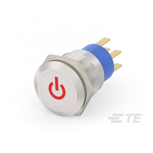 TE Connectivity TE AMP Illuminated Pushbutton Switches, 4-2213766-6 1 ks