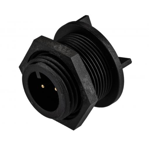Bulgin PX0413/02P/PC kulatý konektor DIN, 1 ks