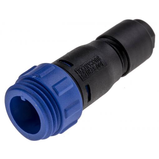 Bulgin PX0411/06P/4550 kulatý konektor DIN, 1 ks