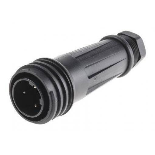 Bulgin PX0921/03/P kulatý konektor DIN, 1 ks