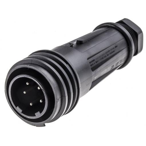 Bulgin PX0921/05/P kulatý konektor DIN, 1 ks