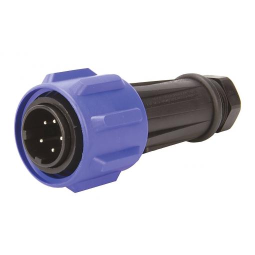Bulgin PX0911/05/P kulatý konektor DIN, 1 ks