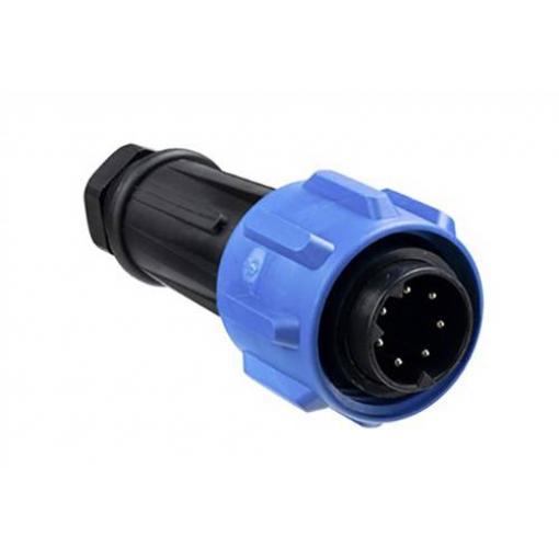 Bulgin PX0911/07/P kulatý konektor DIN, 1 ks