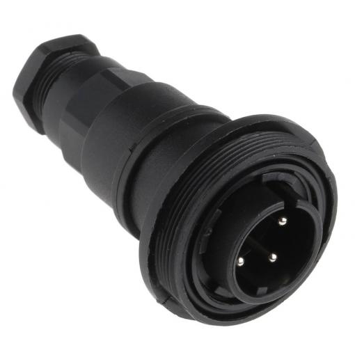 Bulgin PX0749/P kulatý konektor DIN, 1 ks