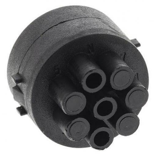 Bulgin 12734/3/1 kulatý konektor DIN, 1 ks