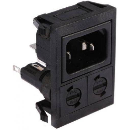 Bulgin BZV03/Z0000/04 síťový konektor 1 ks