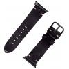 JT Berlin Alex Vintage kožený náramek 44 mm, 45 mm černá Watch Series 4, Watch Series 5, Watch Series 6, Watch Series 7, Watch SE