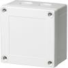 Fibox PCM 95/60 G skřínka na stěnu, instalační rozvodnice 100 x 100 x 60 x 60 polykarbonát šedobílá (RAL 7035) 1 ks