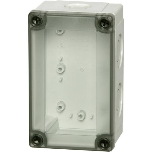 Fibox PCM 100/100 T skřínka na stěnu, instalační rozvodnice 130 x 80 x 100 polykarbonát šedobílá (RAL 7035) 1 ks