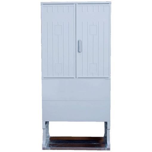 Fibox STCP 80+53 84/32 skříňový rozvaděč 1730 x 1330 x 320 polyester šedobílá (RAL 7035) 1 ks