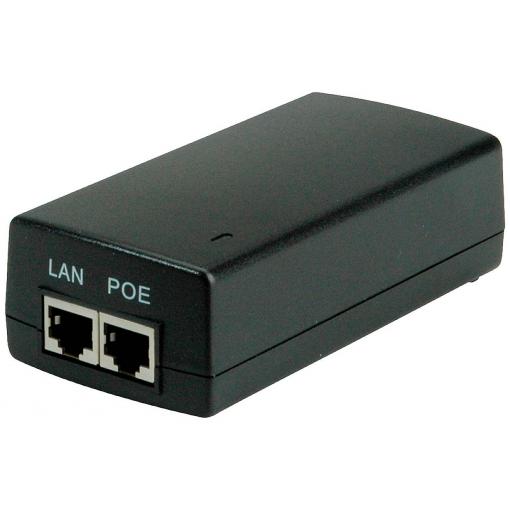 Value PoE injektor 10 / 100 / 1000 MBit/s IEEE 802.3at (25.5 W)