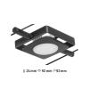 Paulmann systém nízkonapěťových lankových světel 4.5 W LED černá (matná), chrom