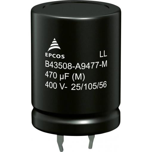 TDK B43508A9108M000 elektrolytický kondenzátor Snap In 1000 µF 400 V 20 % (Ø x v) 35 mm x 55 mm 240 ks Tray