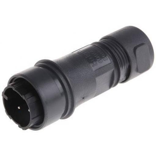 Bulgin PXP6011/03P/ST/0507 kulatý konektor DIN, 1 ks