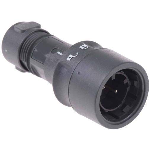 Bulgin PXP6010/02P/ST/0507 kulatý konektor DIN, 1 ks
