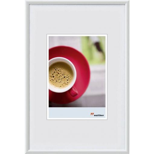 walther+ design KW030H vyměnitelný fotorámeček Formát papíru: 20 x 30 cm (š x v x h) 21.5 x 31.5 x 2.2 cm bílá