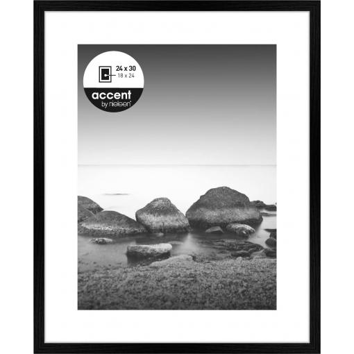 Nielsen Design 1122000 vyměnitelný fotorámeček Formát papíru: 24 x 30 cm (š x v) 24 cm x 30 cm černá
