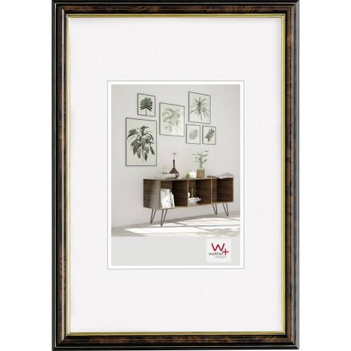 walther+ design JD040N vyměnitelný fotorámeček Formát papíru: 30 x 40 cm (š x v) 43.5 cm x 33.5 cm ořechová
