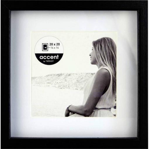 Nielsen Design 1115000 vyměnitelný fotorámeček Formát papíru: 20 x 20 cm (š x v) 20 cm x 20 cm černá
