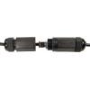 LogiLink CQ7063S RJ45 síťové kabely, propojovací kabely CAT 6A S/FTP 3.00 m černá stíněný, odolné proti UV záření, odolné proti oleji 1 ks