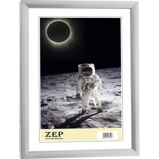 ZEP KL2 vyměnitelný fotorámeček Formát papíru: 13 x 18 cm (š x v) 13 cm x 18 cm stříbrná