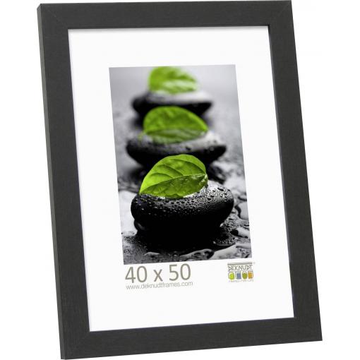 Deknudt S44CF2 40X50 vyměnitelný fotorámeček Formát papíru: 40 x 50 cm (š x v x h) 42 x 52 x 1.2 cm černá
